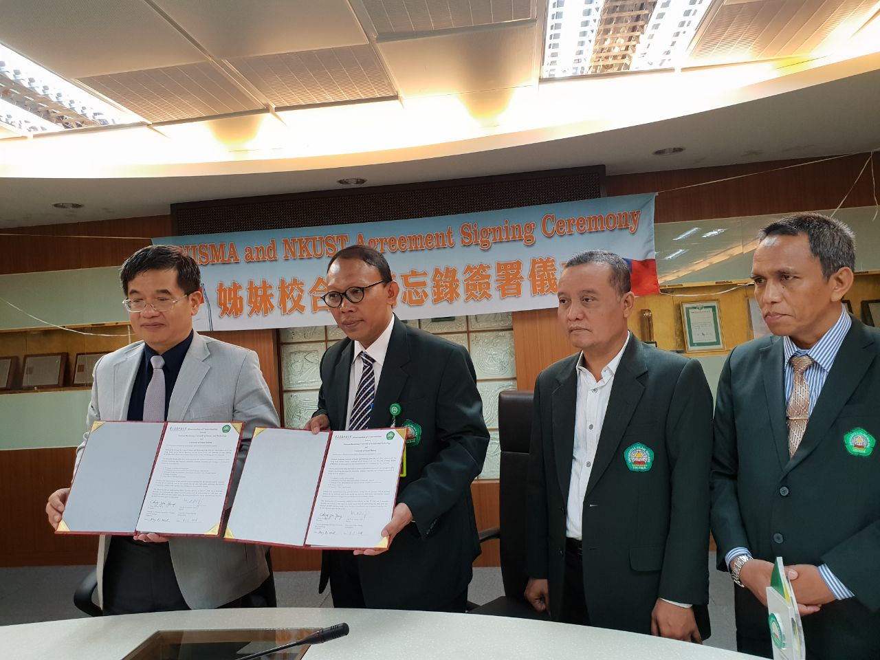 National Kaohsiung University of Science and Technology, Taiwan and UNISMA Malang, Indonesia: Agreement Signing Ceremony