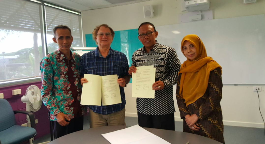 MoA Signing between UNISMA Malang and School of Education Charles Darwin University, Australia