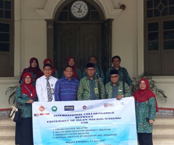 UNISMA to Expand the Cooperation in Education Research in Singapore