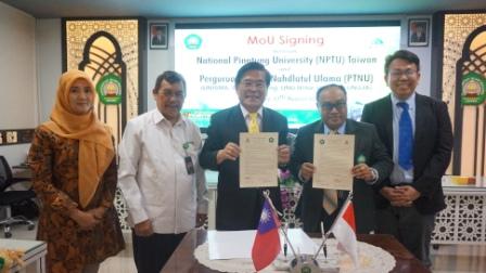 UNISMA Malang as the Host for Signing MoU NPTU Taiwan