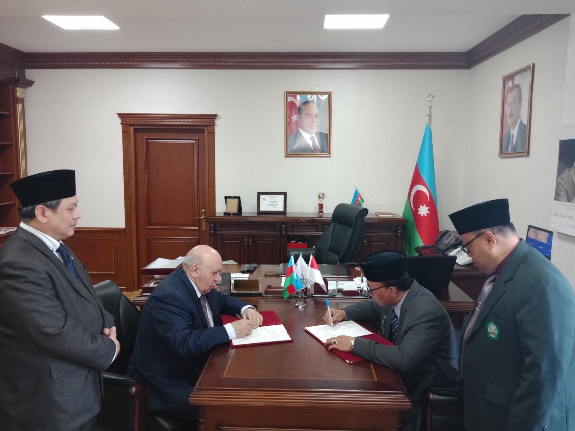 Rektor UNISMA tanda tangan MoU dengan Rektor Baku Engineering University Azerbaijan_2